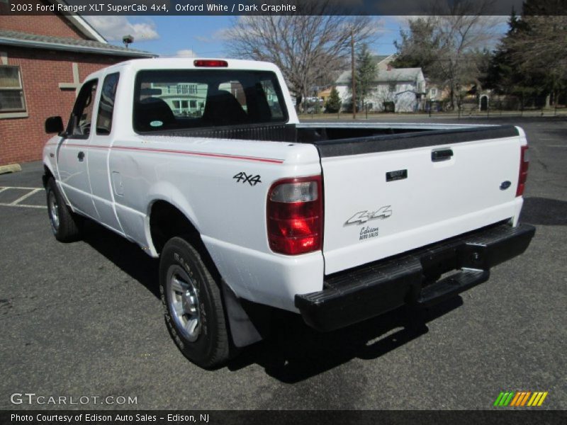 Oxford White / Dark Graphite 2003 Ford Ranger XLT SuperCab 4x4