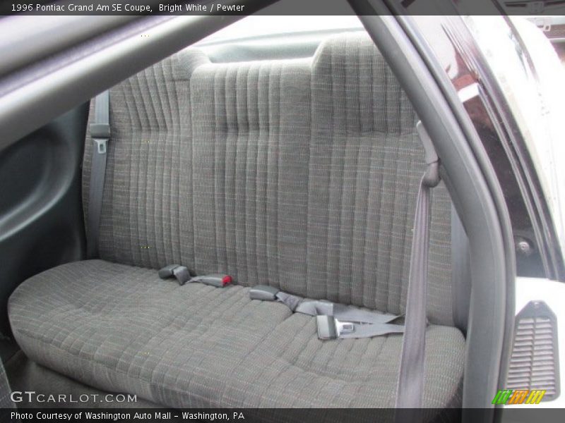 Rear Seat of 1996 Grand Am SE Coupe
