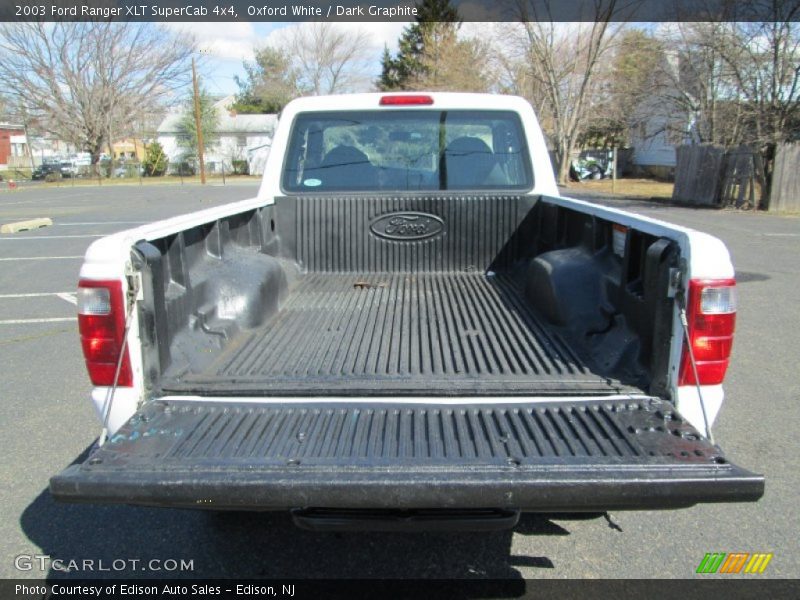 Oxford White / Dark Graphite 2003 Ford Ranger XLT SuperCab 4x4