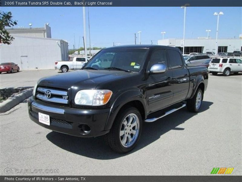 Black / Light Charcoal 2006 Toyota Tundra SR5 Double Cab