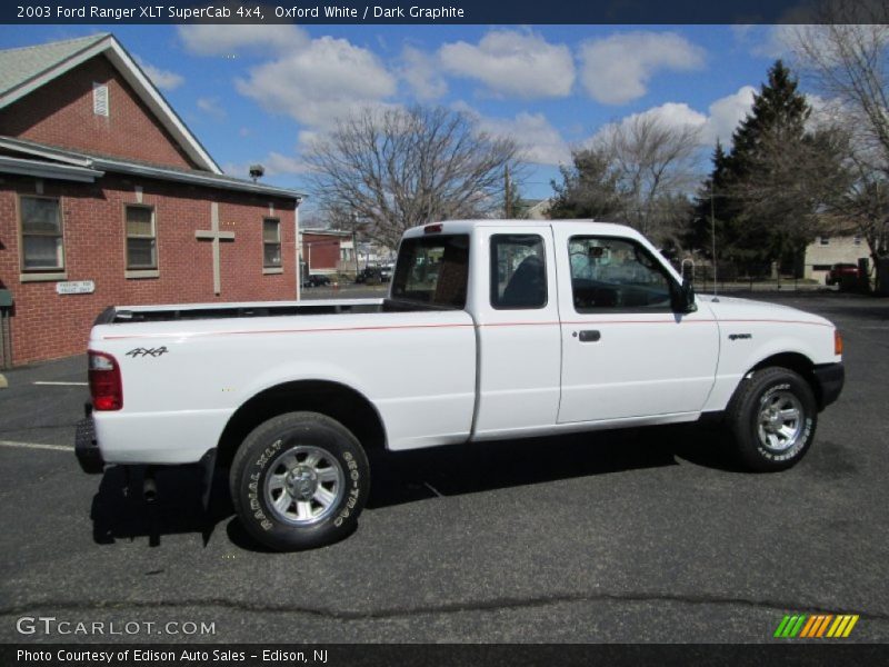 Oxford White / Dark Graphite 2003 Ford Ranger XLT SuperCab 4x4