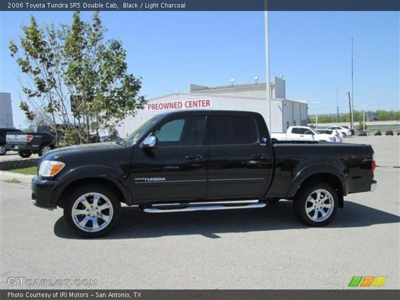 Black / Light Charcoal 2006 Toyota Tundra SR5 Double Cab