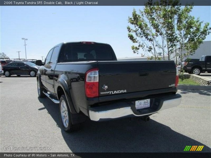 Black / Light Charcoal 2006 Toyota Tundra SR5 Double Cab