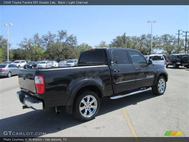 Black / Light Charcoal 2006 Toyota Tundra SR5 Double Cab