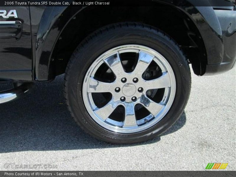 Black / Light Charcoal 2006 Toyota Tundra SR5 Double Cab