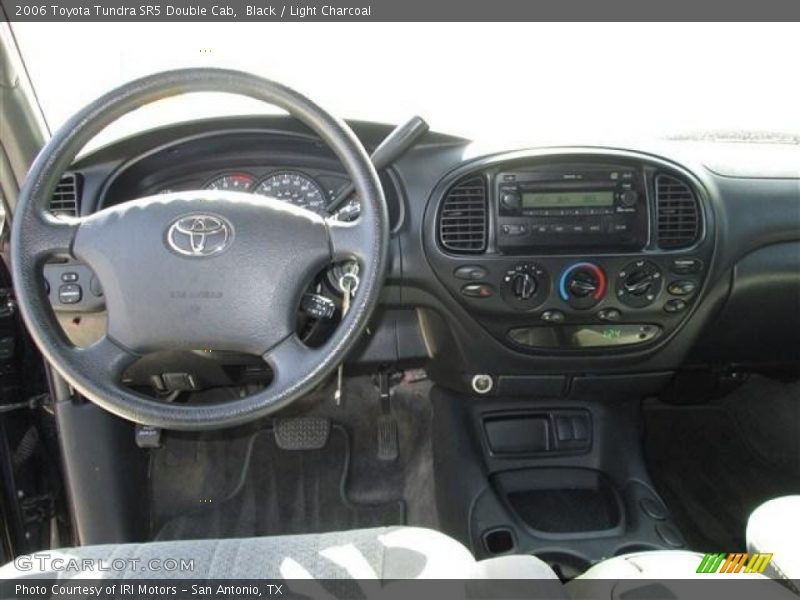 Black / Light Charcoal 2006 Toyota Tundra SR5 Double Cab