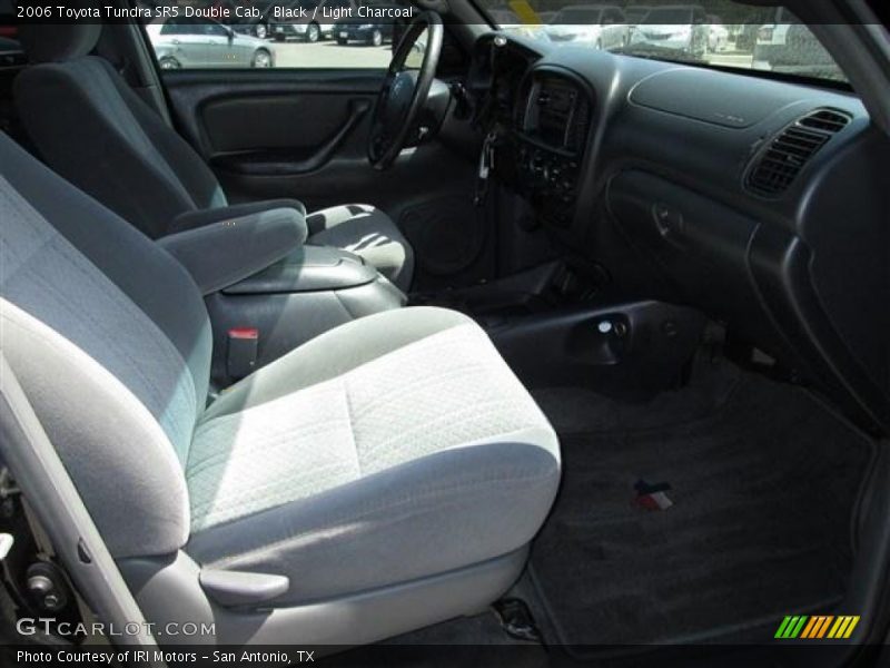 Black / Light Charcoal 2006 Toyota Tundra SR5 Double Cab