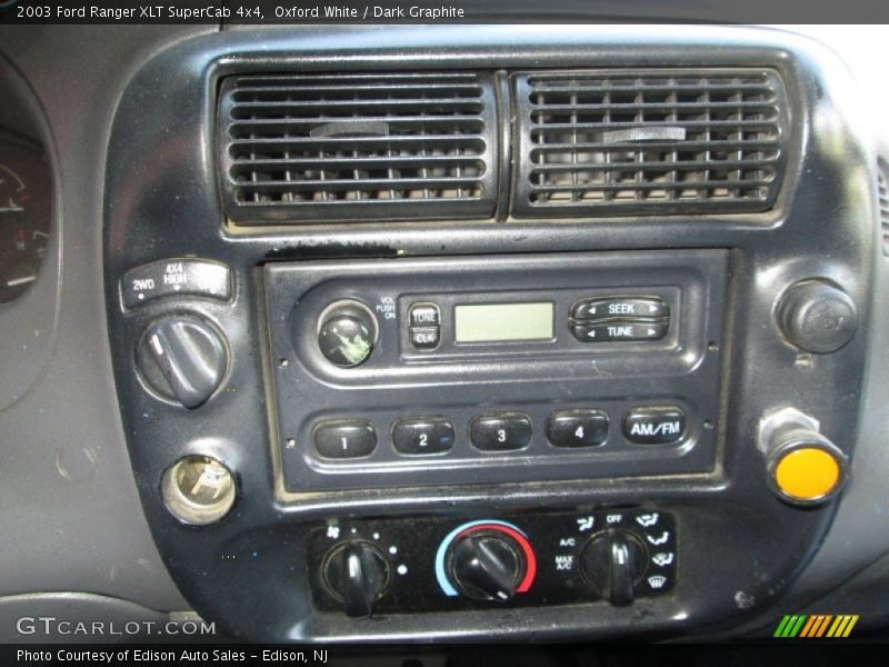 Oxford White / Dark Graphite 2003 Ford Ranger XLT SuperCab 4x4