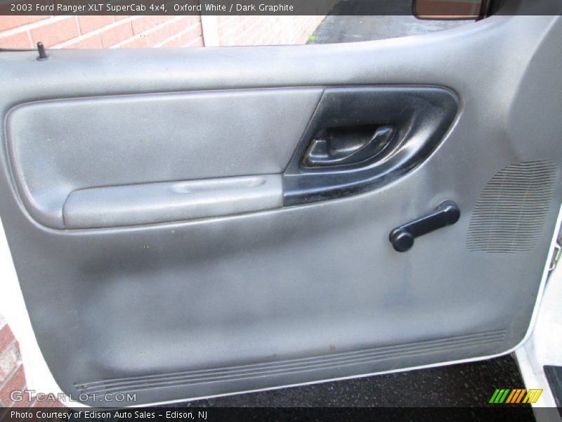 Oxford White / Dark Graphite 2003 Ford Ranger XLT SuperCab 4x4