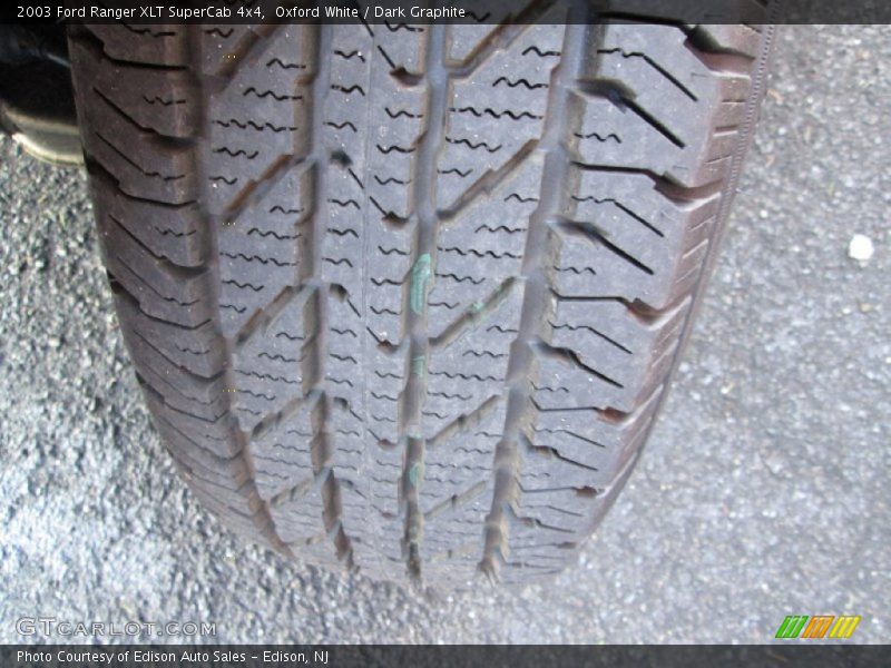 Oxford White / Dark Graphite 2003 Ford Ranger XLT SuperCab 4x4