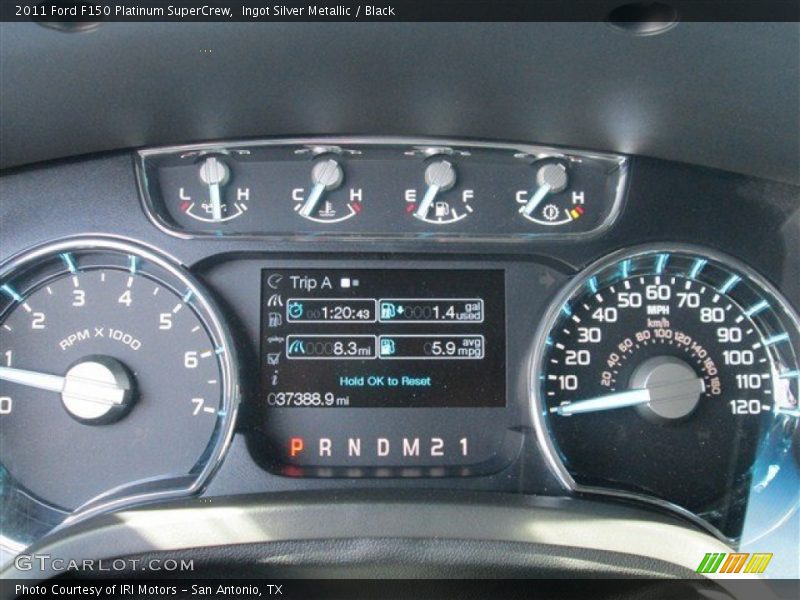  2011 F150 Platinum SuperCrew Platinum SuperCrew Gauges