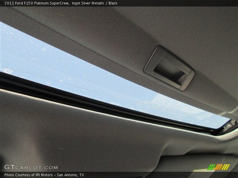 Ingot Silver Metallic / Black 2011 Ford F150 Platinum SuperCrew