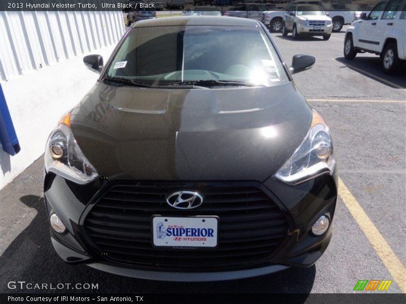 Ultra Black / Black 2013 Hyundai Veloster Turbo