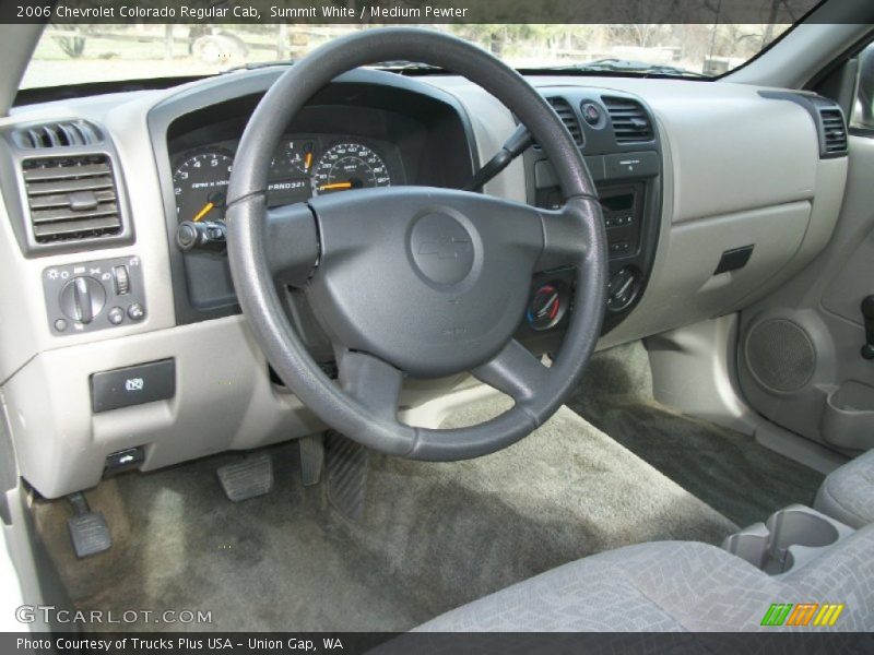 Summit White / Medium Pewter 2006 Chevrolet Colorado Regular Cab