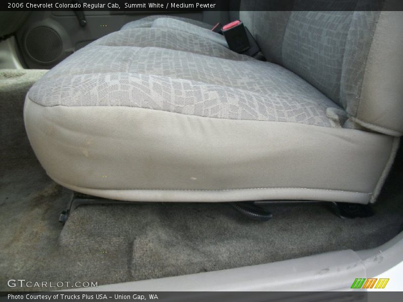 Summit White / Medium Pewter 2006 Chevrolet Colorado Regular Cab