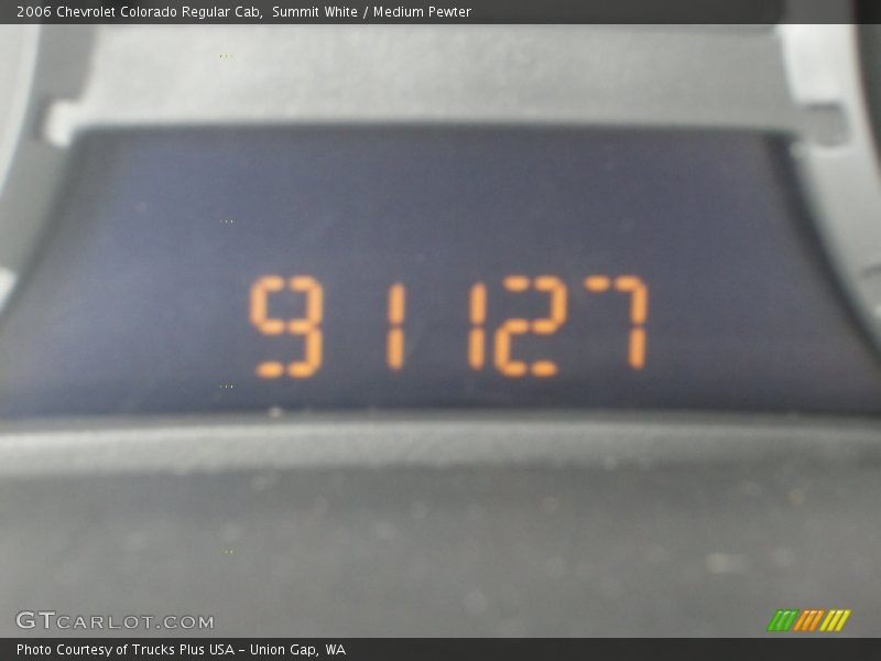 Summit White / Medium Pewter 2006 Chevrolet Colorado Regular Cab