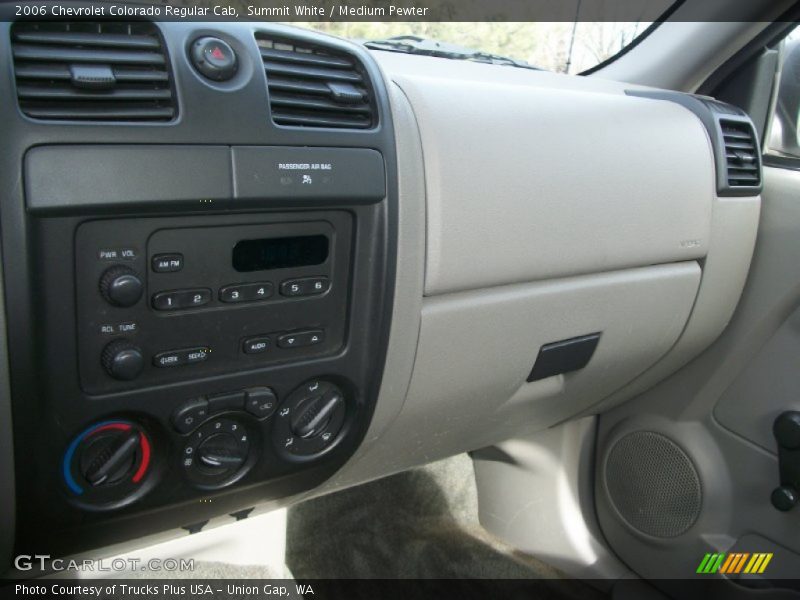 Summit White / Medium Pewter 2006 Chevrolet Colorado Regular Cab