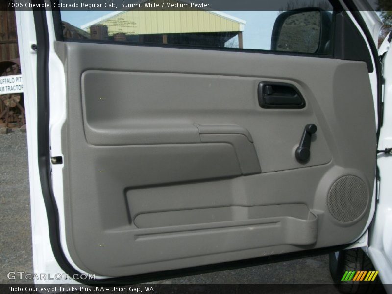 Summit White / Medium Pewter 2006 Chevrolet Colorado Regular Cab