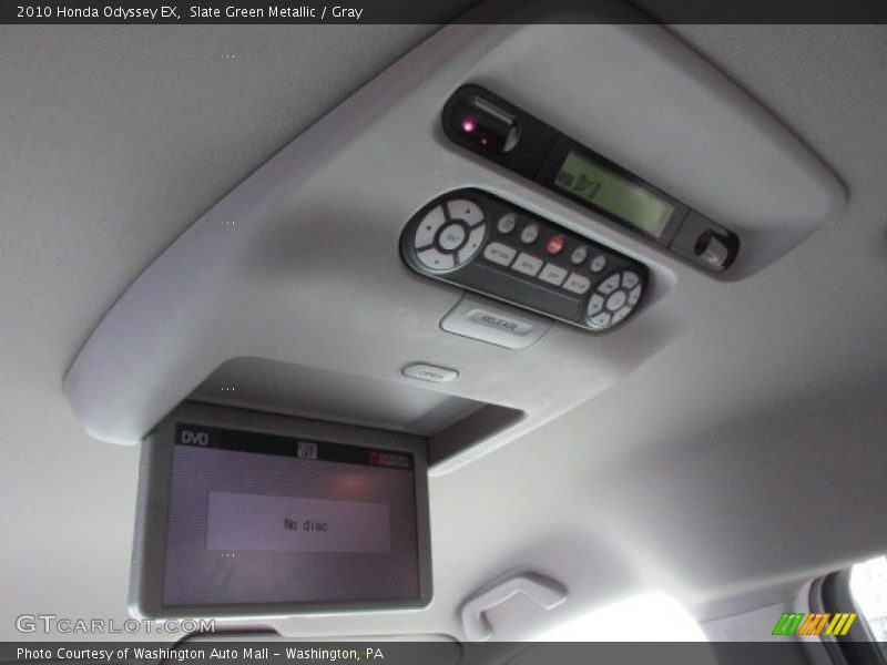 Slate Green Metallic / Gray 2010 Honda Odyssey EX