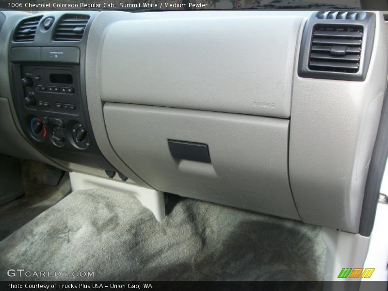 Summit White / Medium Pewter 2006 Chevrolet Colorado Regular Cab