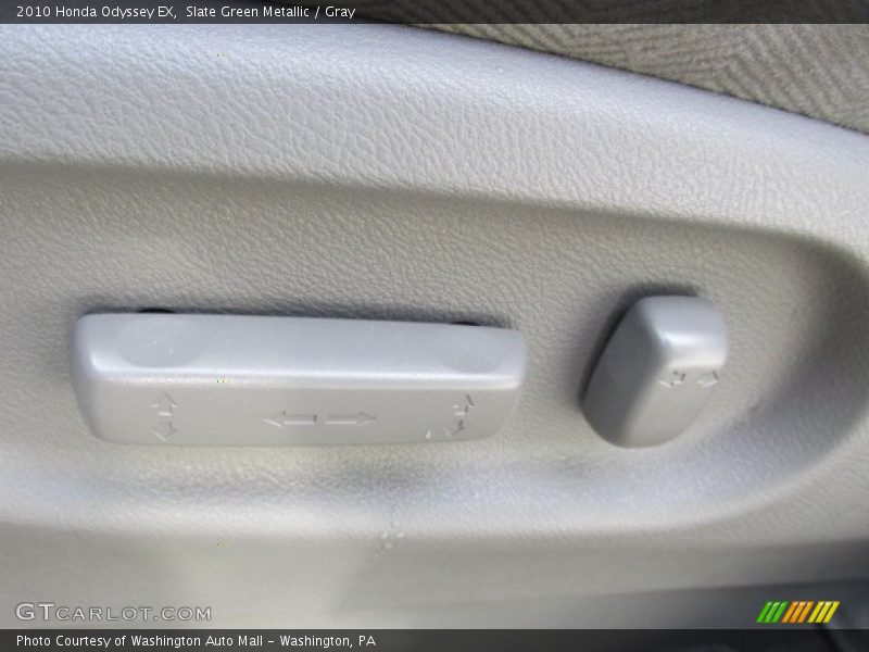 Slate Green Metallic / Gray 2010 Honda Odyssey EX