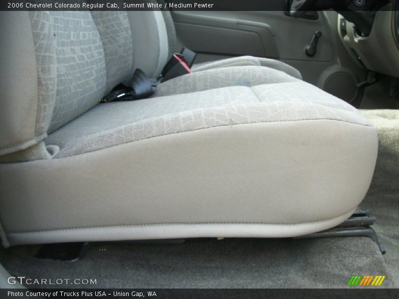 Summit White / Medium Pewter 2006 Chevrolet Colorado Regular Cab