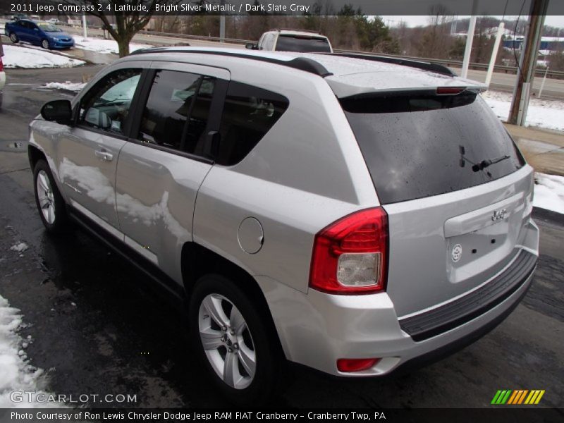 Bright Silver Metallic / Dark Slate Gray 2011 Jeep Compass 2.4 Latitude