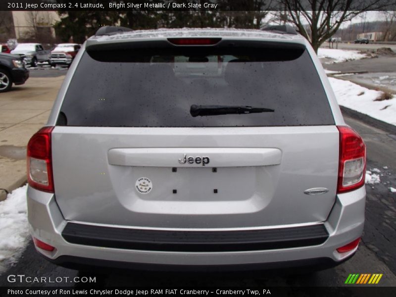 Bright Silver Metallic / Dark Slate Gray 2011 Jeep Compass 2.4 Latitude