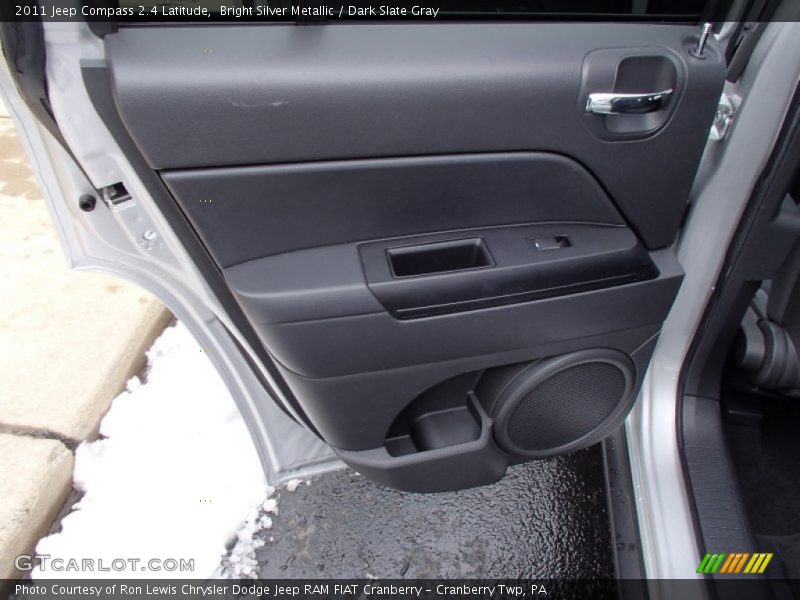Bright Silver Metallic / Dark Slate Gray 2011 Jeep Compass 2.4 Latitude