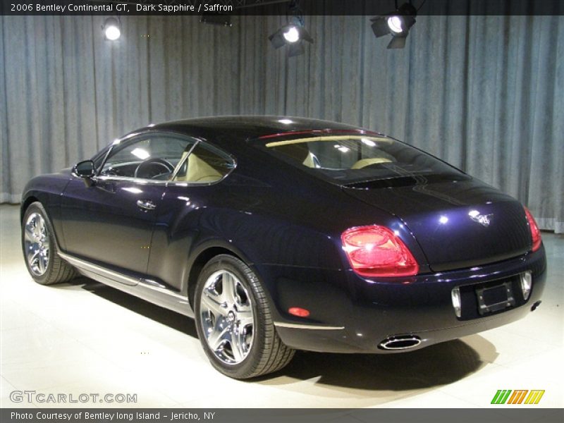 Dark Sapphire / Saffron 2006 Bentley Continental GT