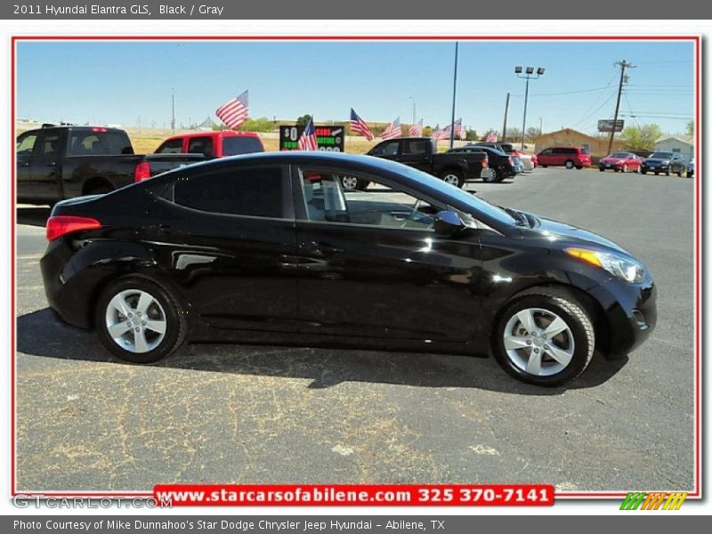 Black / Gray 2011 Hyundai Elantra GLS