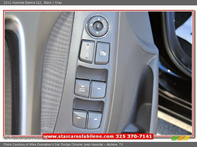 Black / Gray 2011 Hyundai Elantra GLS