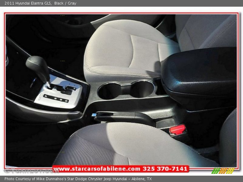 Black / Gray 2011 Hyundai Elantra GLS