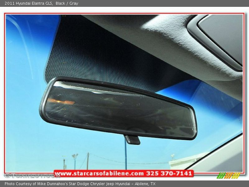Black / Gray 2011 Hyundai Elantra GLS