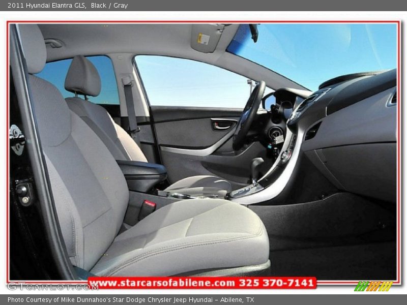 Black / Gray 2011 Hyundai Elantra GLS