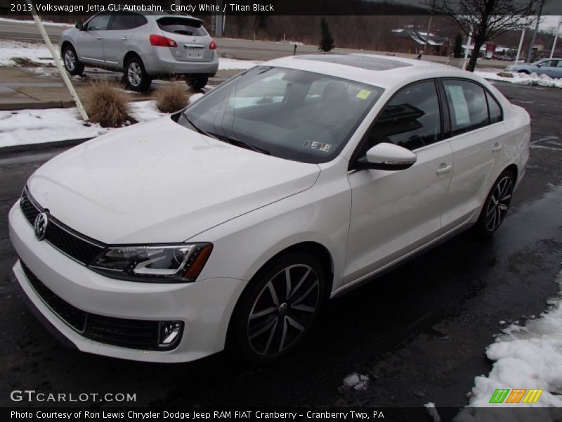Candy White / Titan Black 2013 Volkswagen Jetta GLI Autobahn