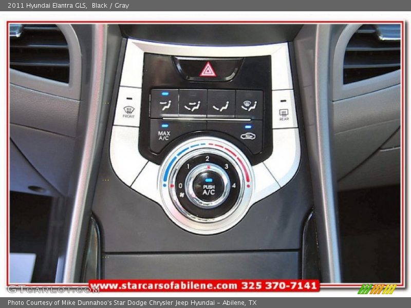 Black / Gray 2011 Hyundai Elantra GLS