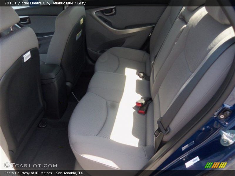 Atlantic Blue / Gray 2013 Hyundai Elantra GLS