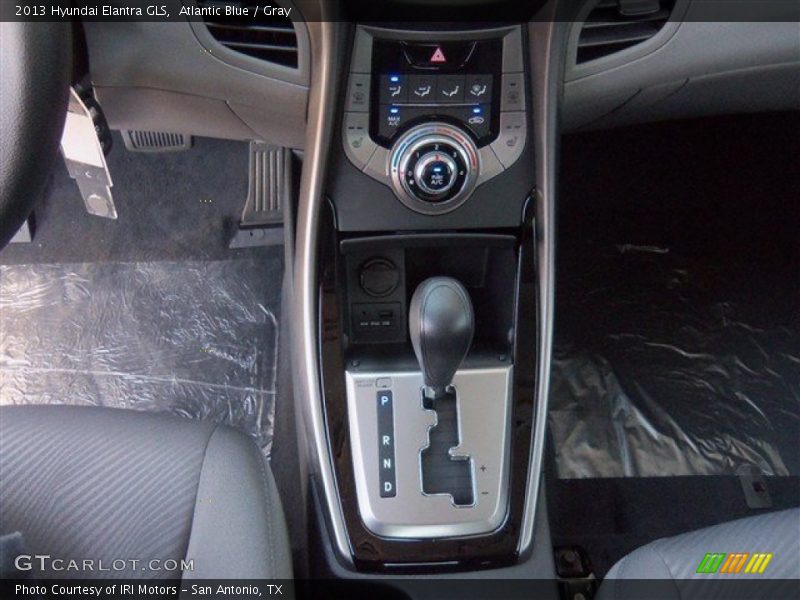 Atlantic Blue / Gray 2013 Hyundai Elantra GLS