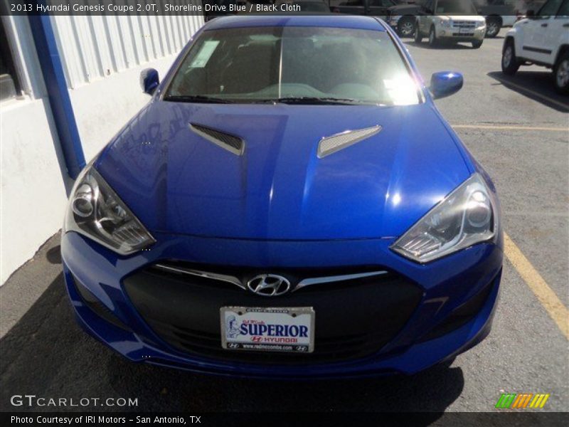 Shoreline Drive Blue / Black Cloth 2013 Hyundai Genesis Coupe 2.0T
