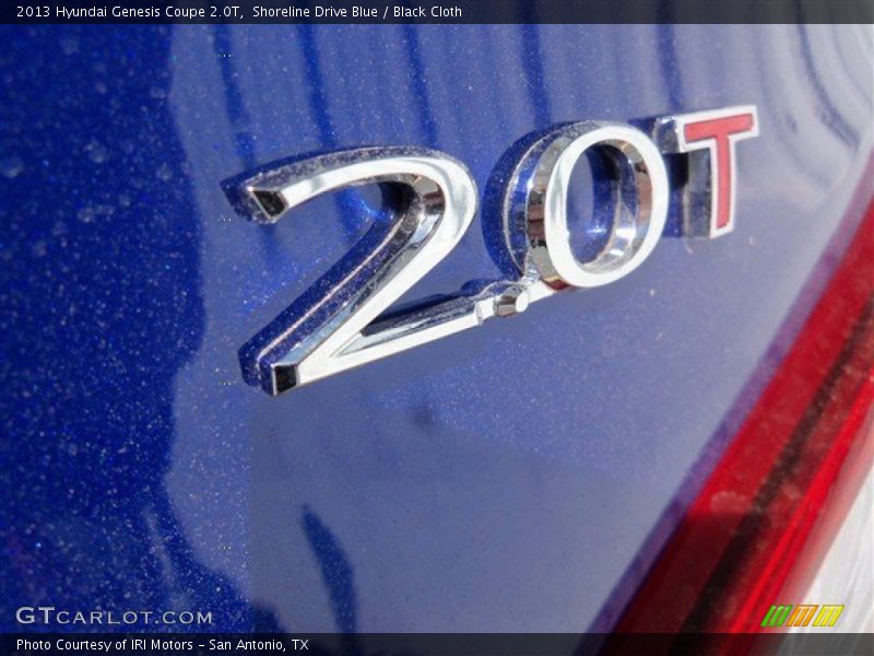 Shoreline Drive Blue / Black Cloth 2013 Hyundai Genesis Coupe 2.0T