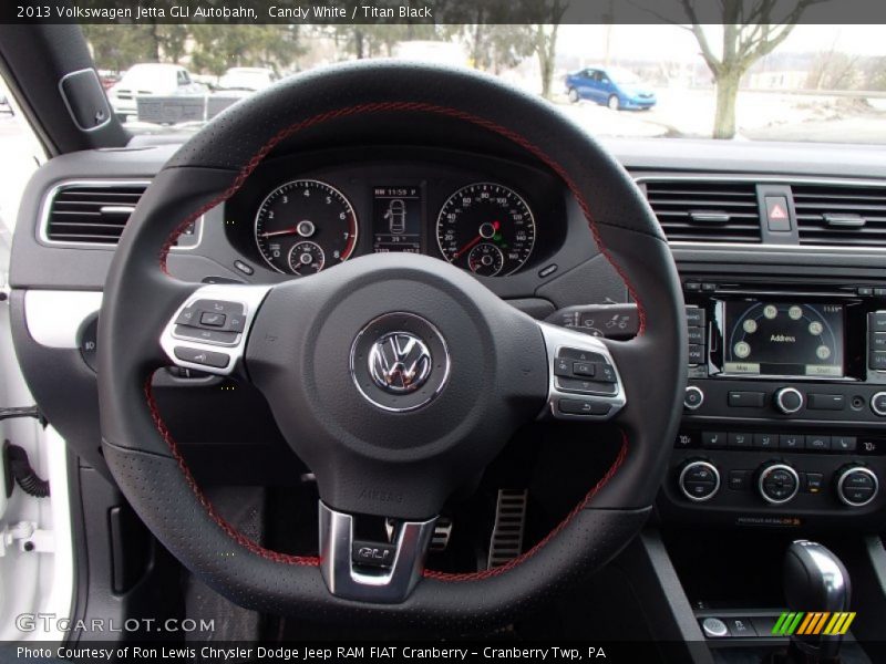  2013 Jetta GLI Autobahn Steering Wheel