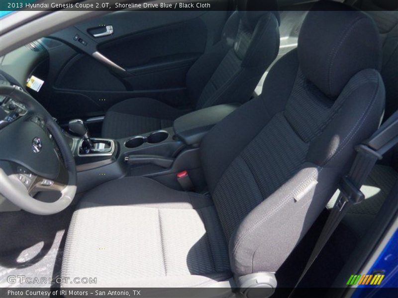 Shoreline Drive Blue / Black Cloth 2013 Hyundai Genesis Coupe 2.0T