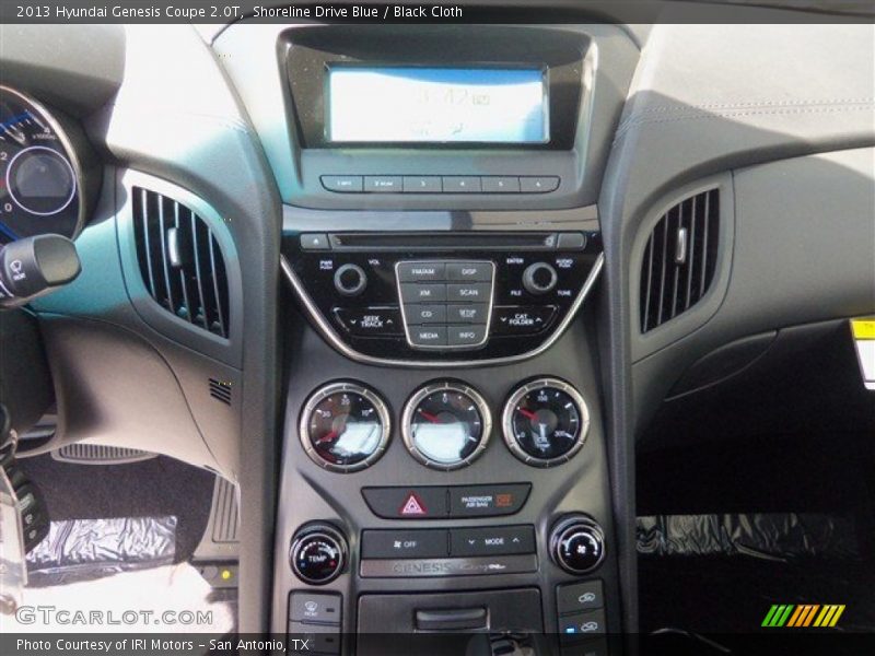 Shoreline Drive Blue / Black Cloth 2013 Hyundai Genesis Coupe 2.0T