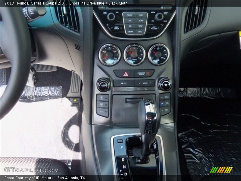 Shoreline Drive Blue / Black Cloth 2013 Hyundai Genesis Coupe 2.0T