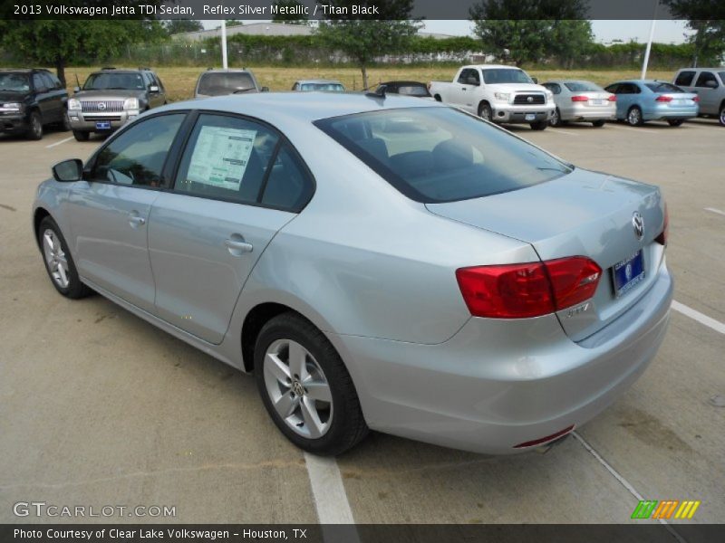 Reflex Silver Metallic / Titan Black 2013 Volkswagen Jetta TDI Sedan