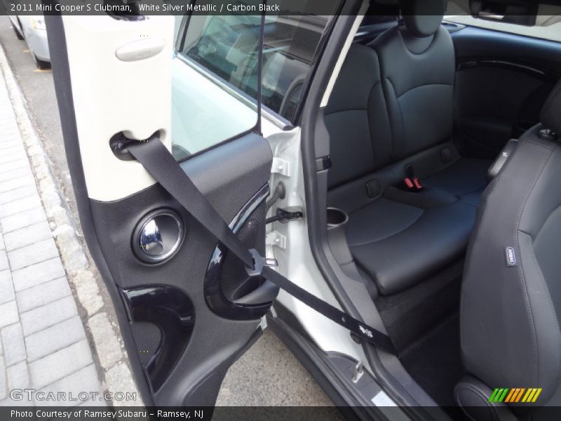 White Silver Metallic / Carbon Black 2011 Mini Cooper S Clubman