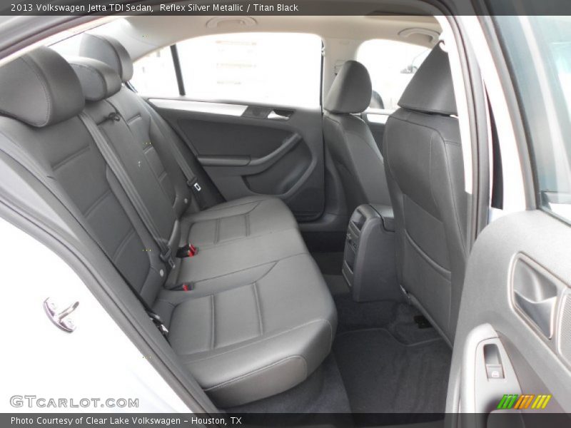 Reflex Silver Metallic / Titan Black 2013 Volkswagen Jetta TDI Sedan