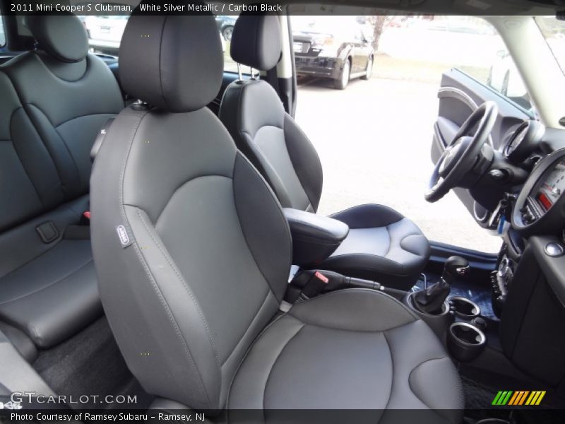 White Silver Metallic / Carbon Black 2011 Mini Cooper S Clubman