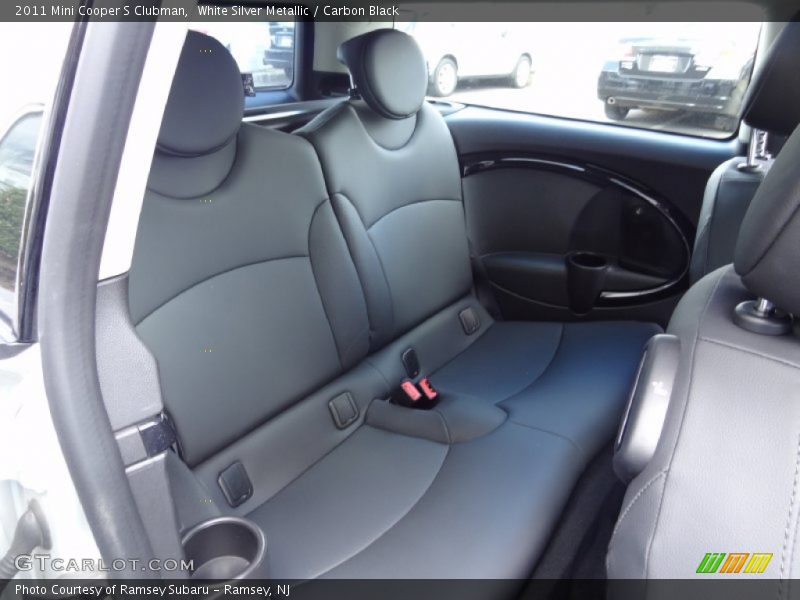 White Silver Metallic / Carbon Black 2011 Mini Cooper S Clubman